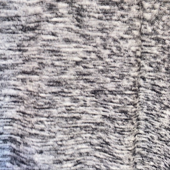 Athleta Retreat Marled Knit Grey Black Long Sleeve Sweater Tunic Dress XSP - Picture 4 of 11